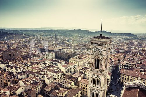 Florence aerial view