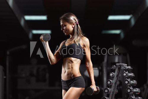 Fitness woman in the gym