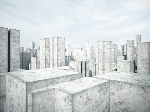 abstract concrete architecture