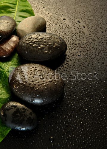 wet stones massage
