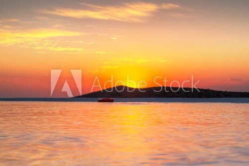 Sunrise at Mirabello Bay on Crete, Greece