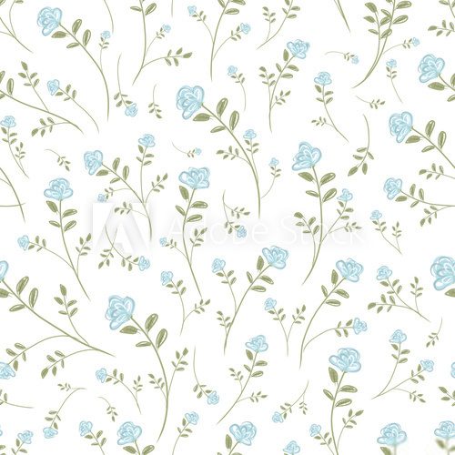Floral seamless pattern for your design