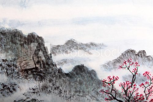 traditional Chinese painting , landscape