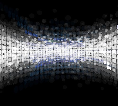 abstract shining disco light stars vector background