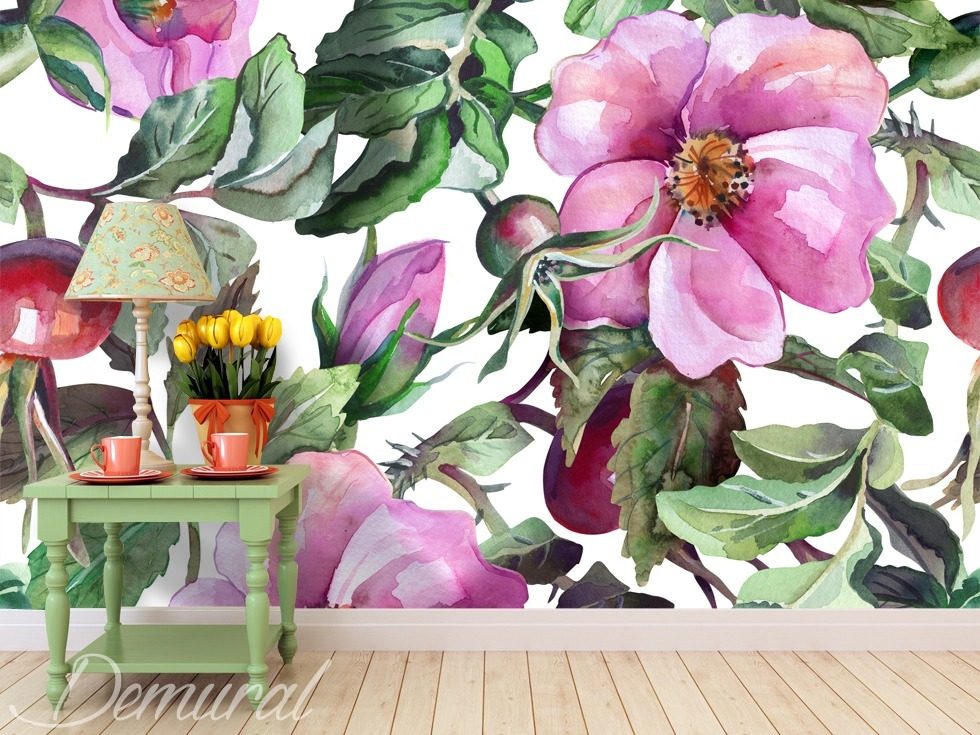 Herbatka z hibiskusa  Fototapety Kwiaty Fototapety Demural