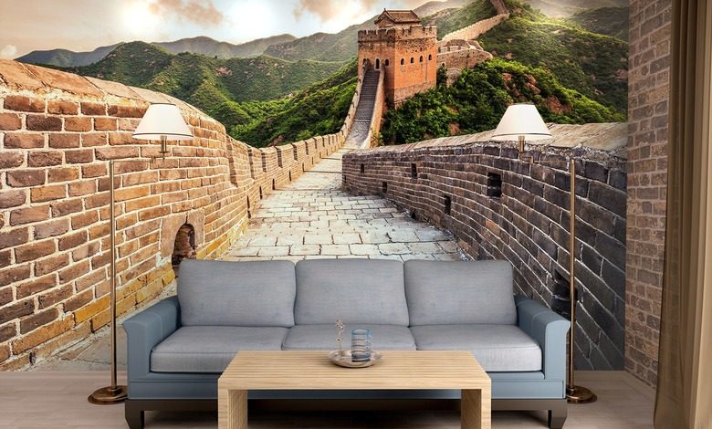 wsrod wielkich murow chinskich fototapety orientalne fototapety demural