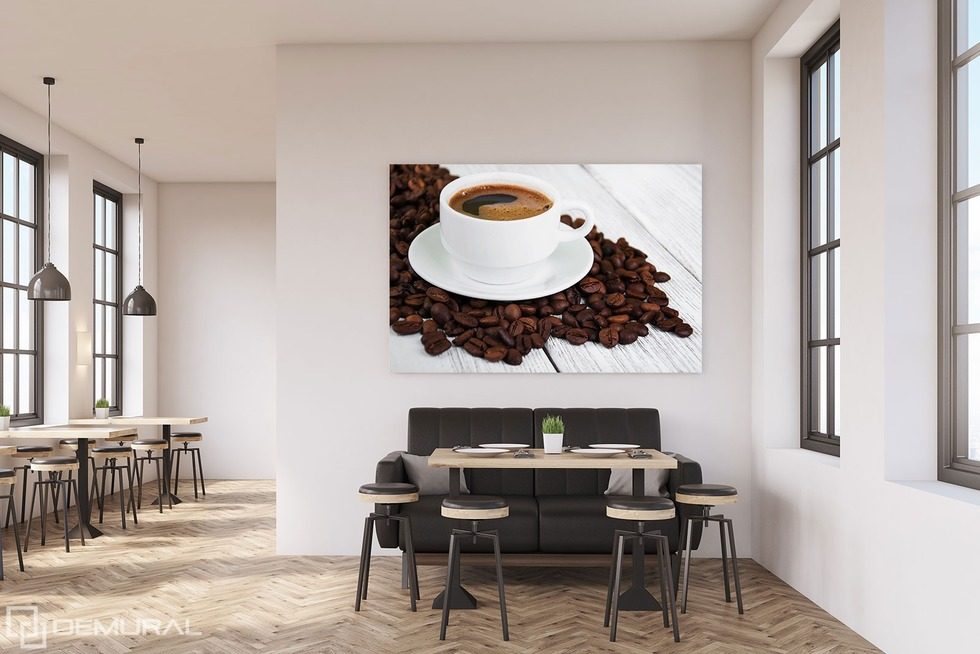 Piękno kawowych mieszanek Obrazy do jadalni Obrazy Demural