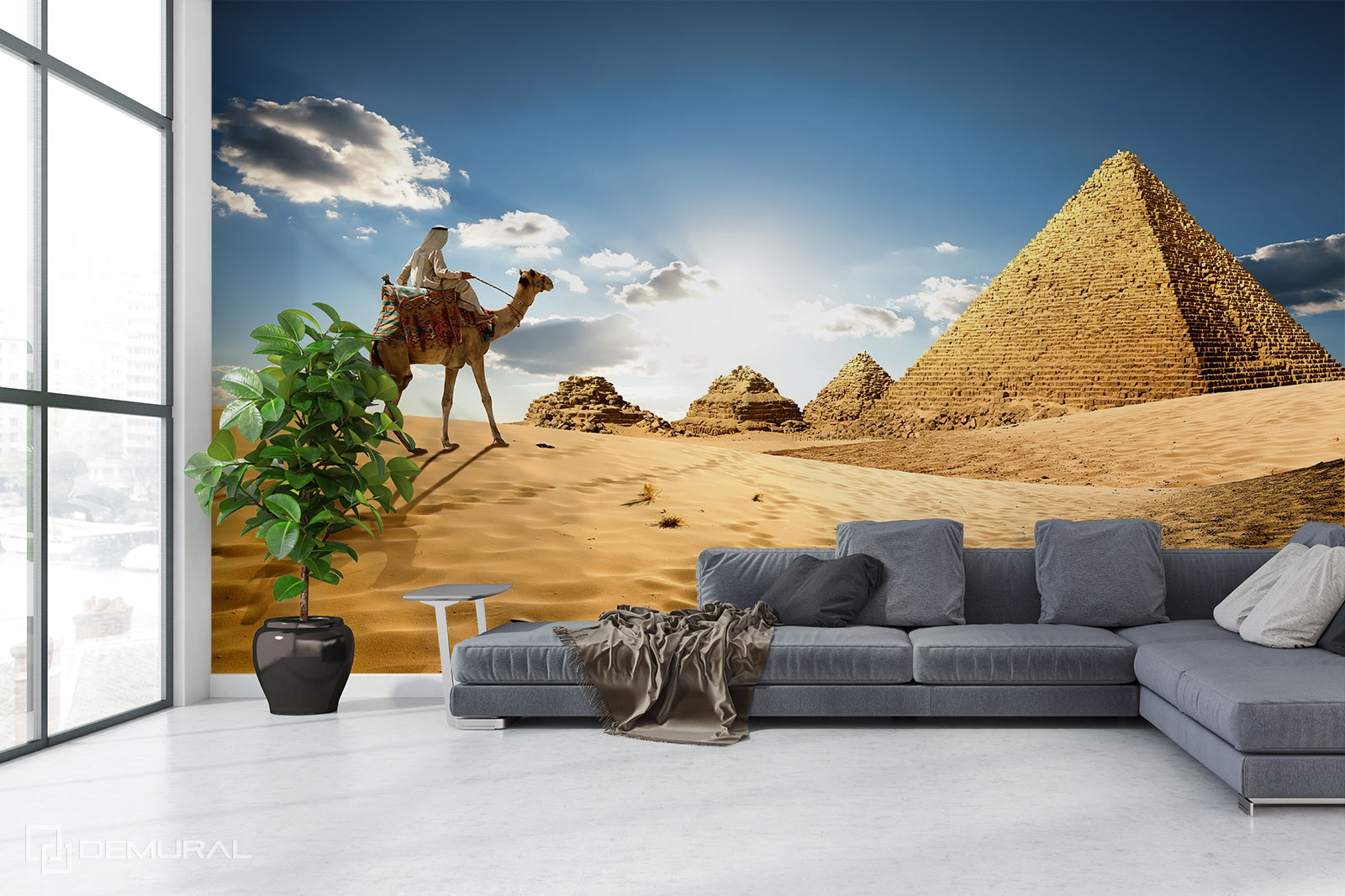 Fototapeta "Ku piramidom" - Fototapety Egipt - Demural