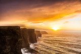 Cliffs of Moher at sunset in Co. Clare, Ireland Europe 