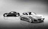 3D Image of Luxury Sport Cars 