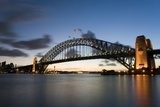 Sydney Harbour Bridge At Dusk 