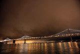 Bay Bridge, San Francisco and Oakland 