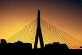 Zakim bridge at sunset 