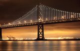 Bay Bridge, San Francisco and Oakland 