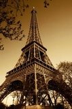 Vintage Eiffel Tower (Paris, France) 