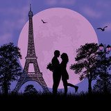 Lovers in Paris 