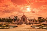 Wat Rong Khun in Chiangrai province of Thailand 