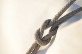 Reef knot or square knot, it was used for reefing sails