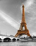 Eiffel tower, Paris. 