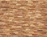 Brick wall seamless Vector illustration background - texture 