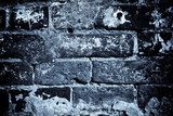 Vintage background - brickwork, night 