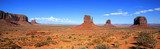 panomaric view of Monument Valley 