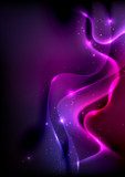 Dark Purple Abstract Background. 