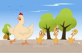 Chicken Family 