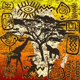 African symbols set 