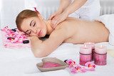 Woman Getting Massage Treatment 