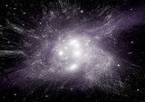 galaxy in a free space 