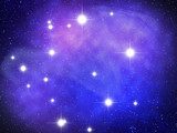 Libra Zodiac sign bright stars in cosmos 