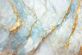 Abstract marble textured background. Fluid art modern wallpaper. Marbe white and light blue surface