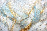 Abstract marble textured background. Fluid art modern wallpaper. Marbe white and light blue surface