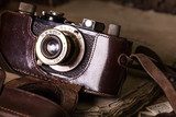 Detale vintage aparatu fotograficznego