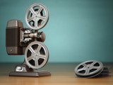 Retro kino w pełnym ruchu