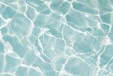 Texture of water in swimming pool for background