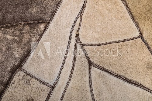 natural texture leather as a background, closeup