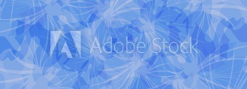 abstract blue background banner