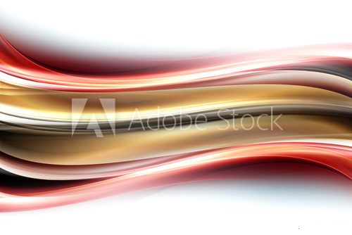 Modern Shiny Abstract Wave Design