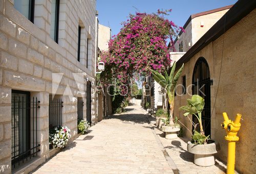 Street in the old town of Jerusalem