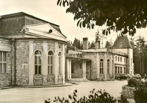 Spa complex - Vysne Ruzbachy, Czechoslovakia - circa 1950