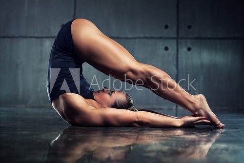 Woman bodybuilder