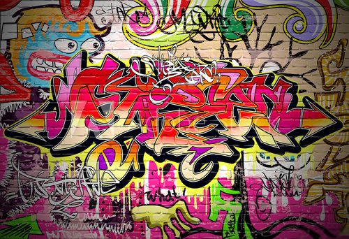 Graffiti Art Vector Background