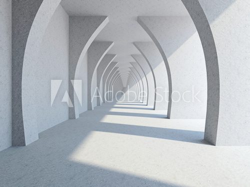 A long corridor