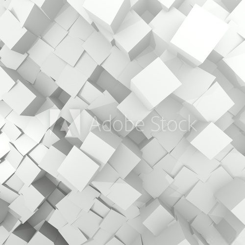 perspective  technology Cube Background