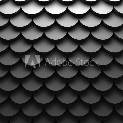 Abstract Dark Circle Pattern Wall Background