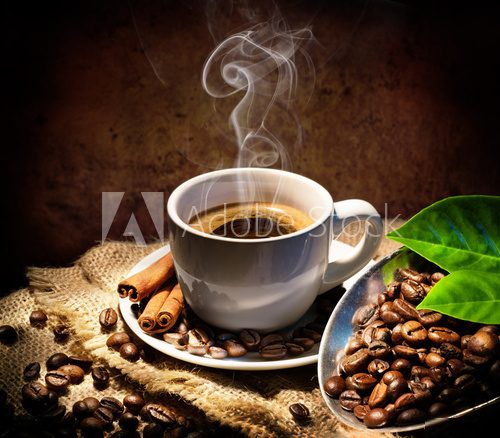 Aroma And Taste In Traditional Coffee Cap
