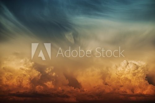 Stormy Cloud Nature Backdrop