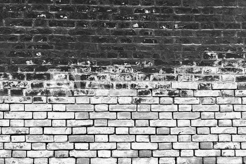 Brick texture with scratches and cracks